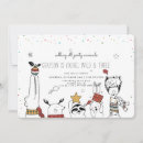 Search for animal christmas invitations Watercolor