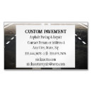 Search for asphalt business cards Blacktop
