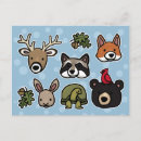 Search for friendly postcards Woodland