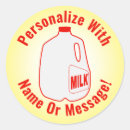 Search for dairy food stickers Milk
