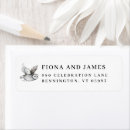 Search for owl wedding return address labels Bride