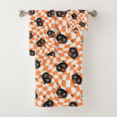 Search for halloween towel bathroom accessories Halloween black cat