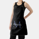 Search for circle aprons Black