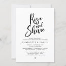 Search for post wedding invitations Black and white