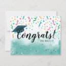 Search for watercolor graduation cards Congrats
