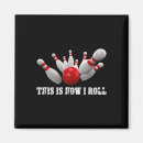 Search for retro dude magnets Bowling mum