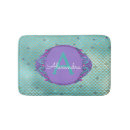 Search for mermaid bath mats Under the sea