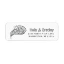 Search for pizza return address labels Italian