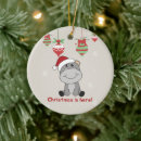 Search for hippo christmas tree decorations Children