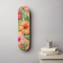 Search for decorative skateboards Flowers
