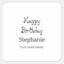 Search for sizes stickers Happy birthday