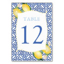 Search for italian table cards Lemons