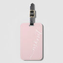 Search for pink luggage tags White