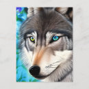 Search for digital wolf postcards Animal