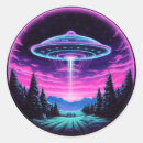Search for retro futuristic stickers Sci fi