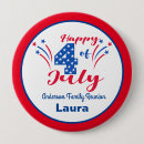 Search for 4th of july badges Red white blue