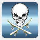 Search for skateboarder stickers Blue