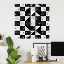 Search for black and white flower posters Vintage