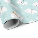 Search for baby blue christmas wrapping paper Polar bear