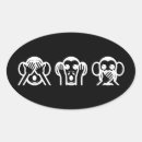 Search for 3 oval stickers Funny