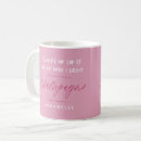 Search for pink champagne mugs Girly