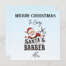 Search for barber christmas cards Scissors