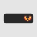 Search for fire name tags Black