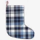 Search for tartan christmas stockings Blue