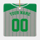 Search for baseball jersey christmas tree decorations Team colours