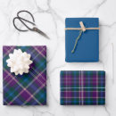 Search for purple plaid wrapping paper Green