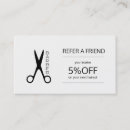 Search for barber referral cards Refer a friend