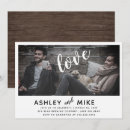 Search for rustic wood engagement party invitations Typography