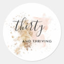 Search for thriving stickers 30th birthday
