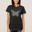Search for blue butterfly tshirts Gold