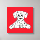 Search for dalmatian dog canvas prints Animal