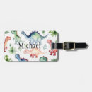 Search for dinosaur luggage tags Toddler