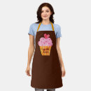 Search for cupcake baking aprons Women