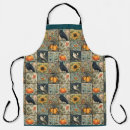 Search for autumn flowers aprons Vintage