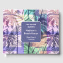Search for tropical guest books Colourful