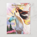 Search for unicorn magic postcards For her
