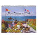 Search for famous painting calendars Impressionist