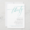 Search for fun 30th birthday invitations Trendy