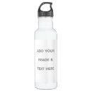 Search for blank water bottles Simple holiday  replacement
