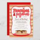 Search for pancakes and pajamas birthday invitations Pancake birthday party