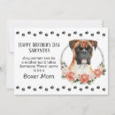 Search for boxer mothers day cards For her