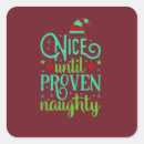 Search for naughty and nice stickers Cute