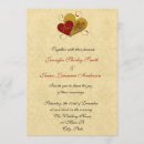 Search for true love invitations Heart