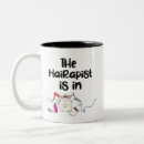 Search for funny hairdresser mugs Hairapist