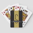 Search for glitter playing cards Typography