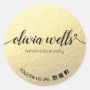 Search for faux gold foil stickers Trendy